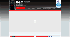 Desktop Screenshot of hmportesfenetres.fr
